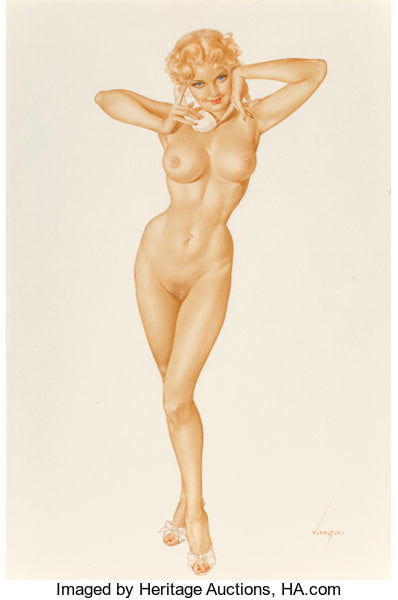 Pinup girls woman nude classic